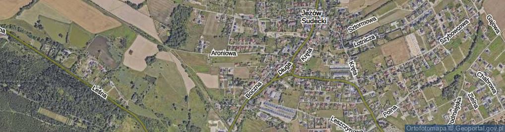 Zdjęcie satelitarne Malinowa ul.